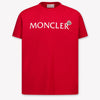 Moncler Kinder Meisjes T-Shirt In Rood