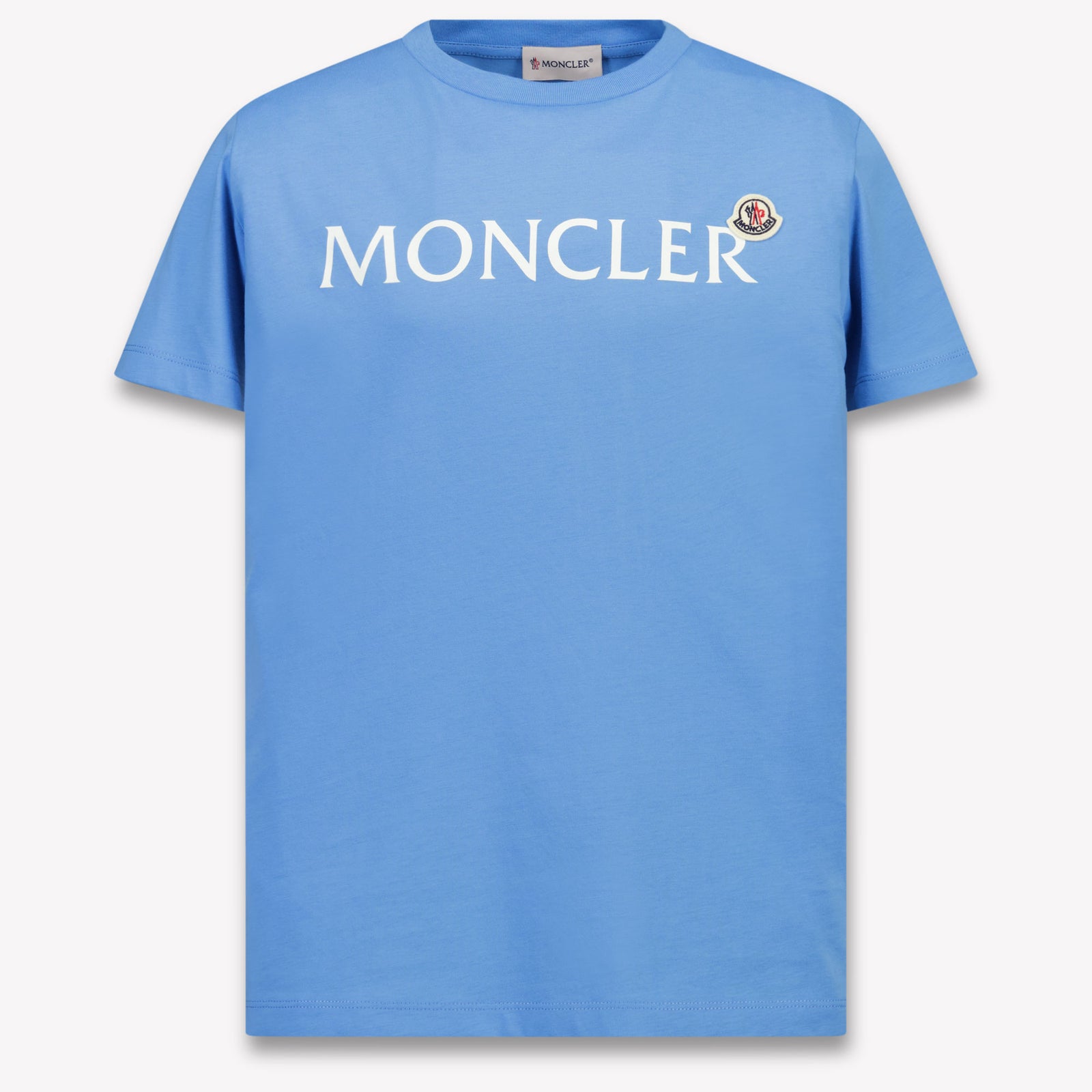Moncler Kids Girls T-Shirt In Light Blue