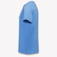 Moncler Kids Girls T-Shirt In Light Blue
