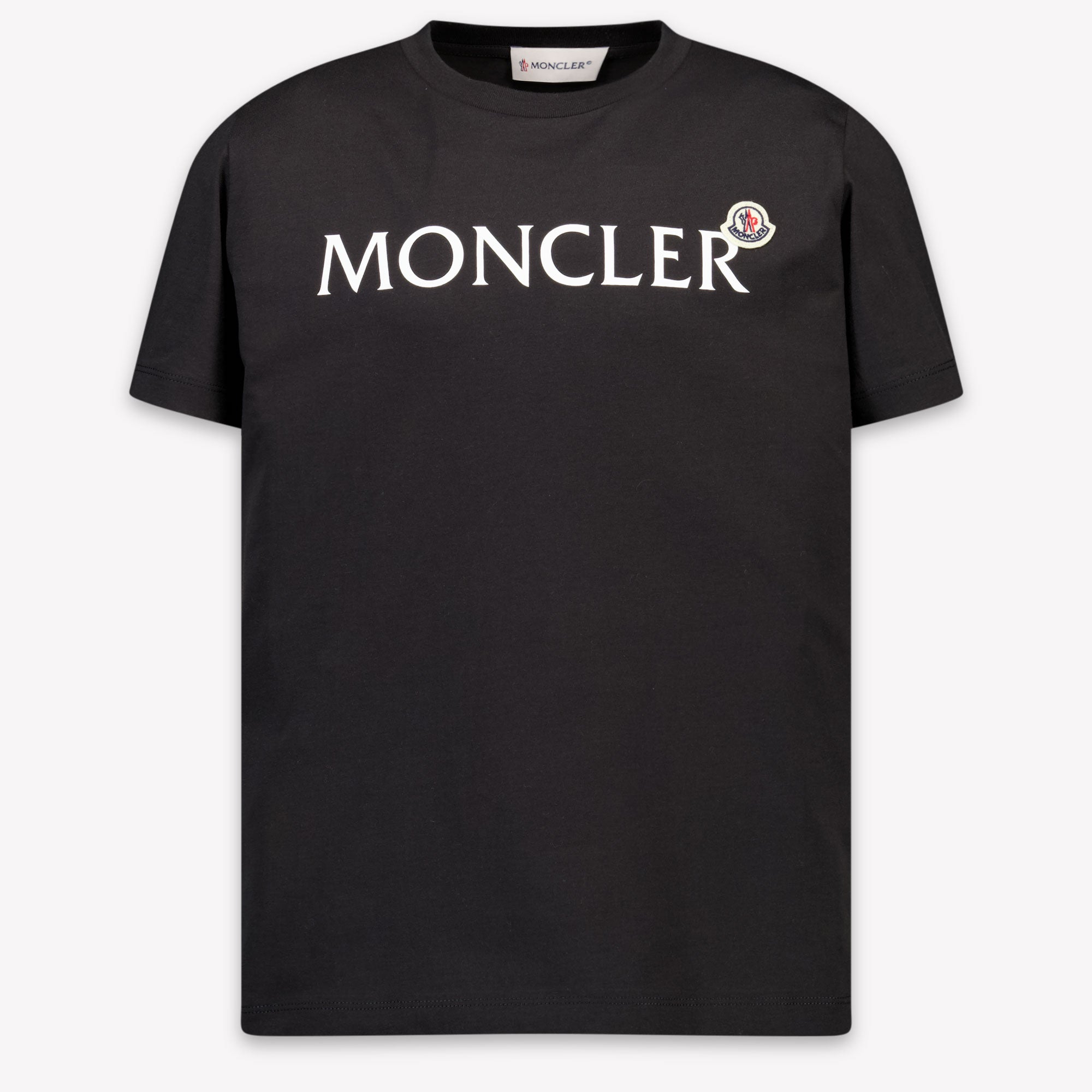 Moncler Kinder Meisjes T-Shirt In Zwart