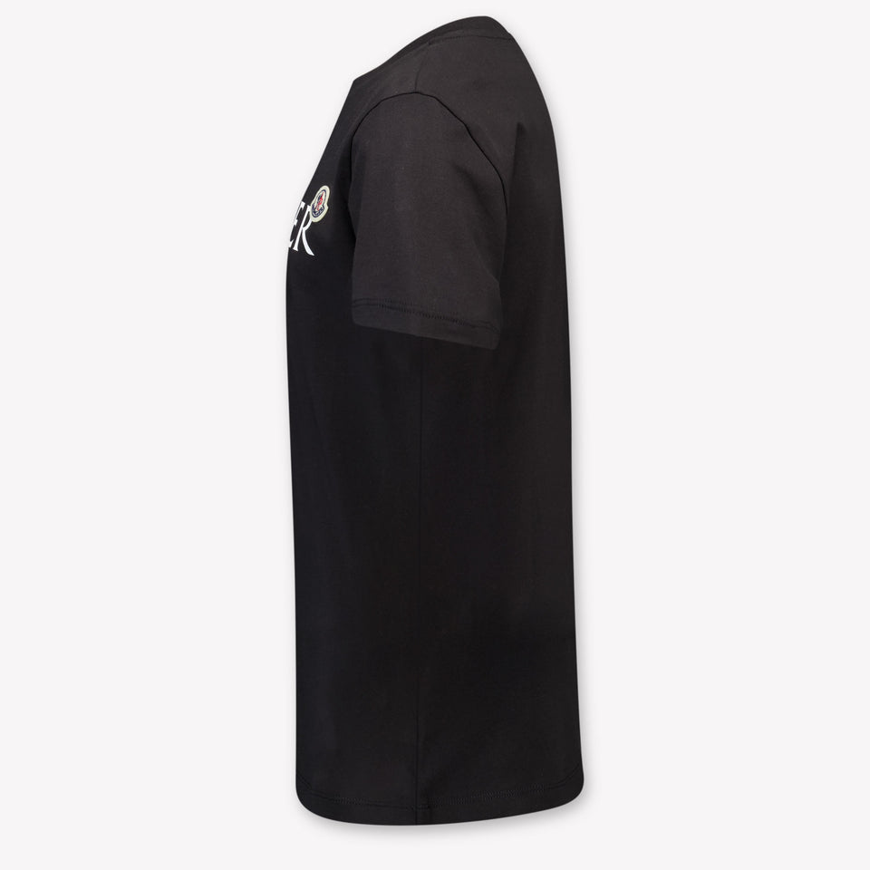 Moncler Kids Girls T-Shirt In Black