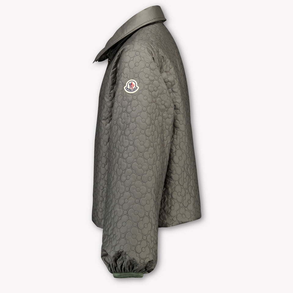 Moncler Kamelya Kids Girls Summer jacket In Army