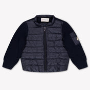 Moncler Baby Boys Cardigan In Navy