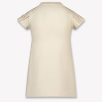 Moncler Kids Girls Dress In OffWhite