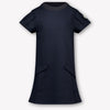 Moncler Kids Girls Dress In Navy