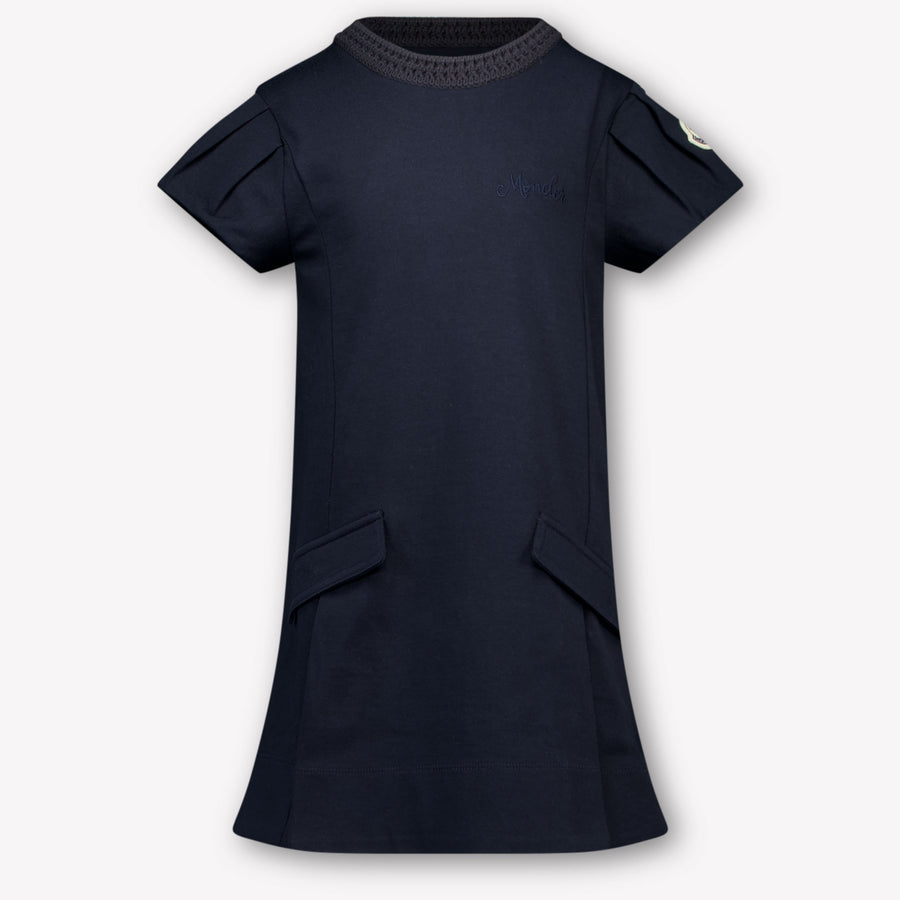 Moncler Kinder Meisjes Jurk In Navy