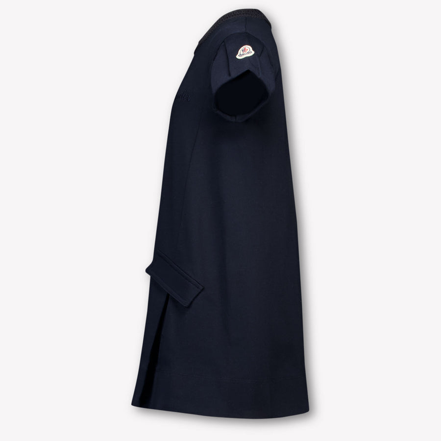 Moncler Kinder Meisjes Jurk In Navy
