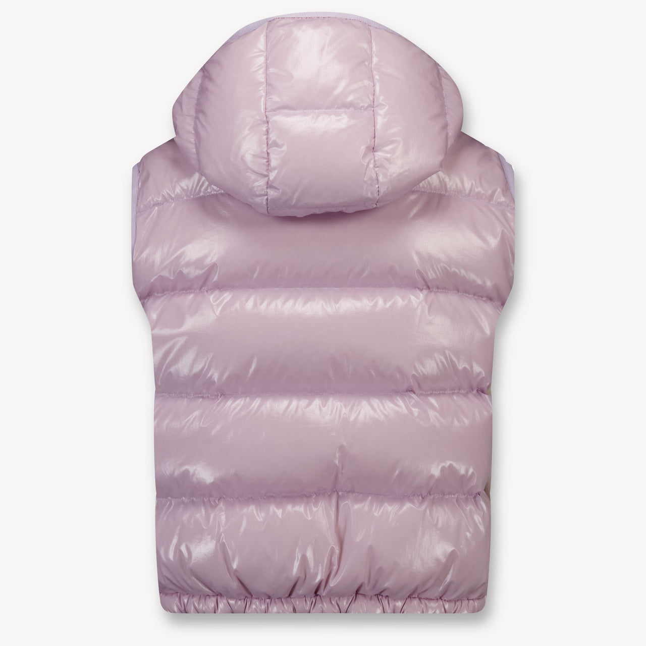 Moncler Kamile Kids Girls Bodywarmer In Lilac