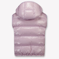 Moncler Kamile Kids Girls Bodywarmer In Lilac