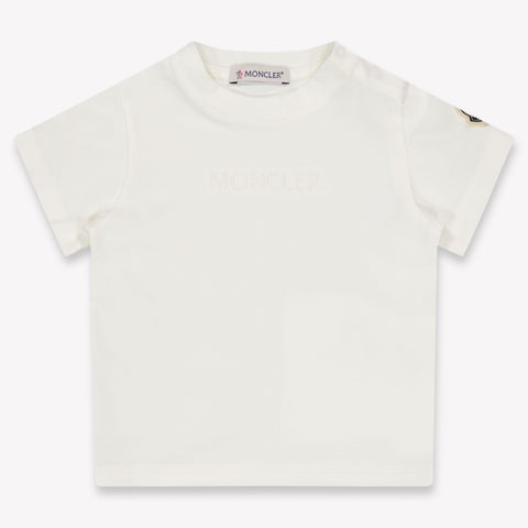 Moncler Baby Meisjes T-Shirt In Wit