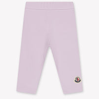 Moncler Baby Girls Leggings In Lilac