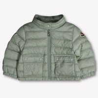 Moncler Lans Baby Meisjes Tussenjas In Licht Groen
