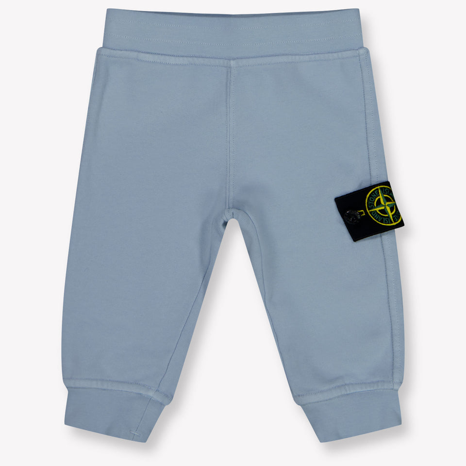 Stone Island Baby Boys Set In Light Blue