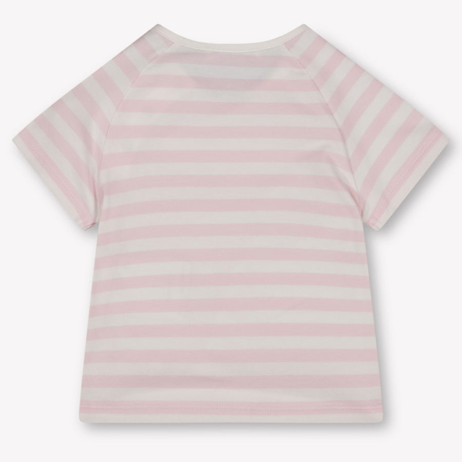 Moncler Baby Meisjes T-Shirt In Licht Roze