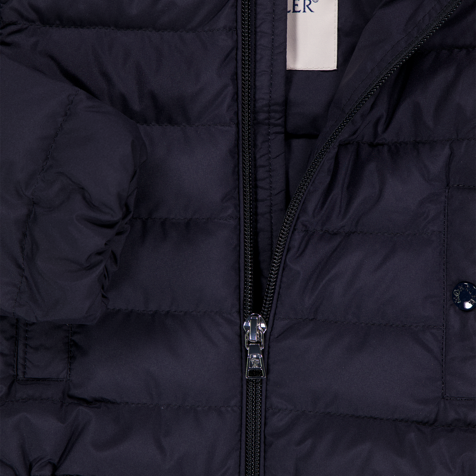 Moncler Dilar Baby Jongens Tussenjas In Navy