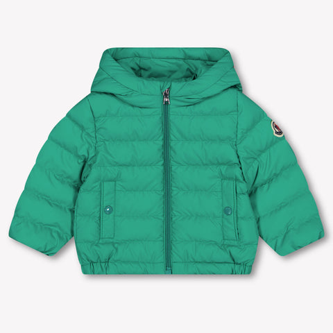 Moncler Dilar Baby Jongens Tussenjas In Groen