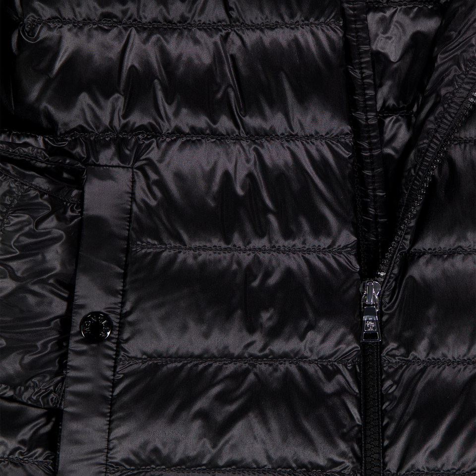 Moncler Mourillon Kinder Jongens Tussenjas In Zwart