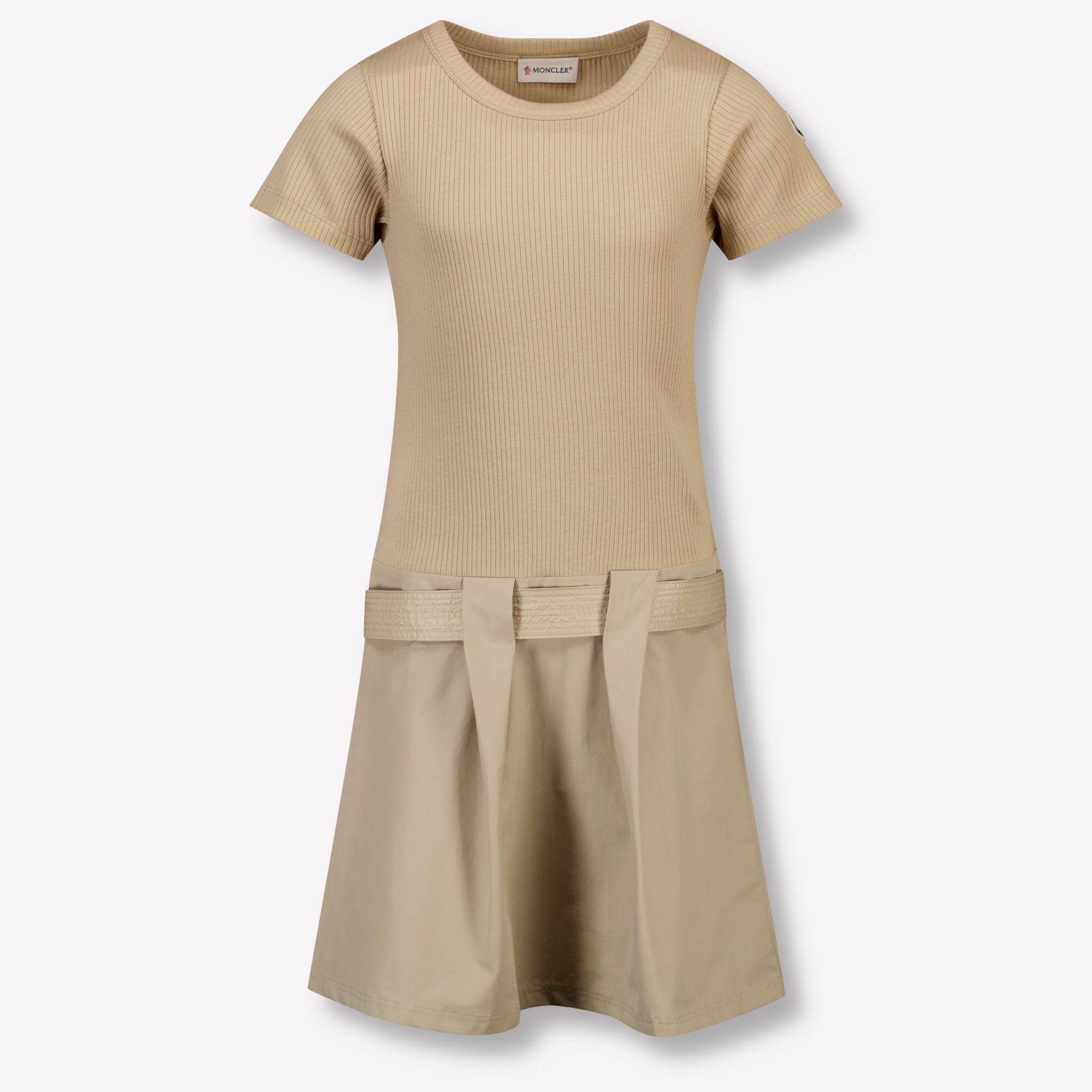 Moncler Kinder Meisjes Jurk In Beige