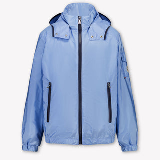Moncler Banu Kids Boys Summer jacket In Light Blue