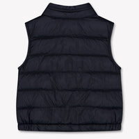 Moncler New Amaury Baby Boys Bodywarmer In Navy