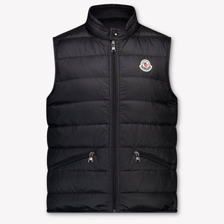 Moncler Gui Kinder Jongens Bodywarmer In Zwart