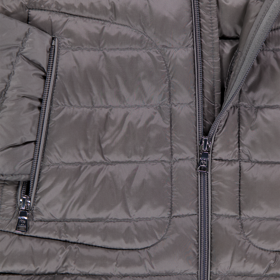 Moncler Lauros Kinder Jongens Tussenjas In Grijs
