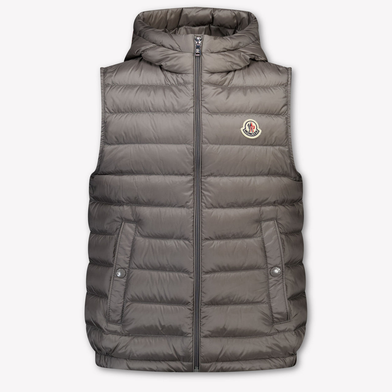 Moncler Uzay Kinder Jongens Bodywarmer In Grijs