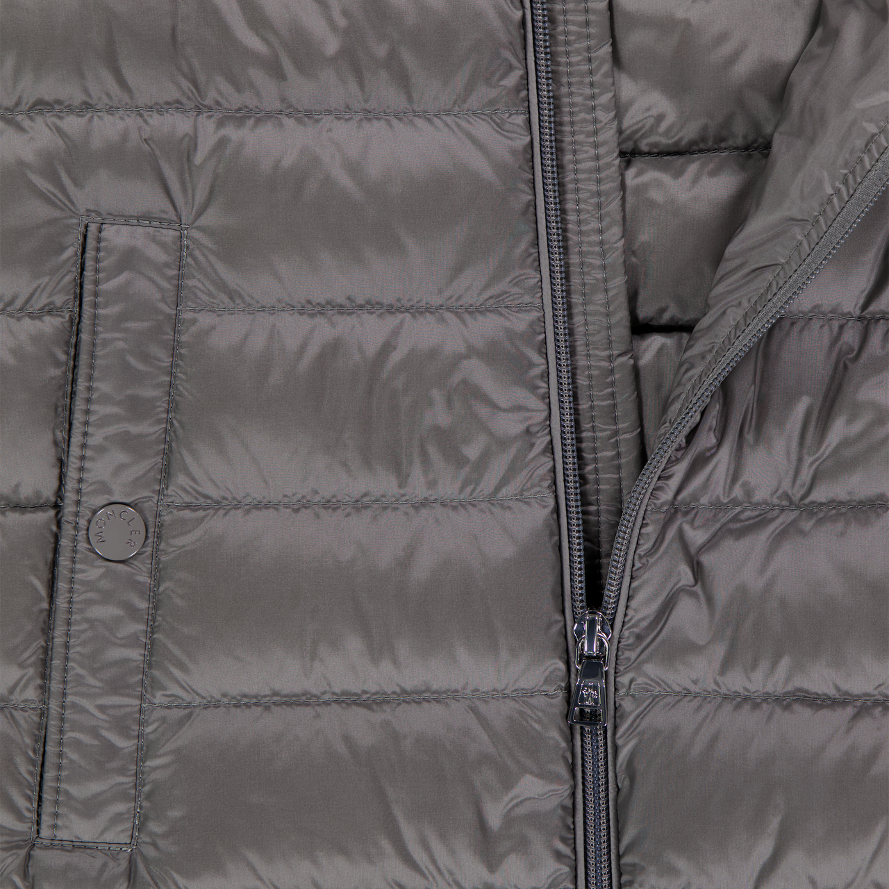 Moncler Uzay Kinder Jongens Bodywarmer In Grijs