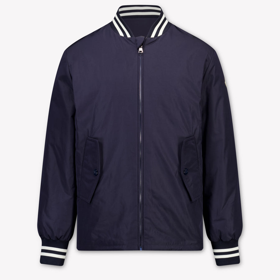 Moncler Cemal Boys Summer Jacket in Navy