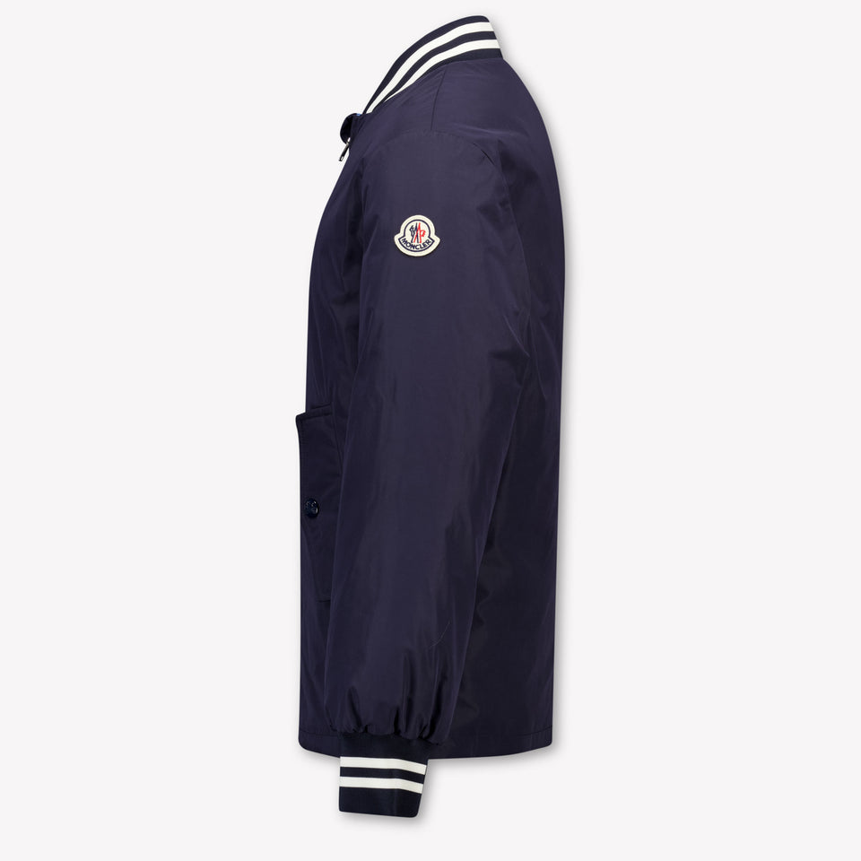 Moncler Cemal Kinder Jongens Zomerjas In Navy
