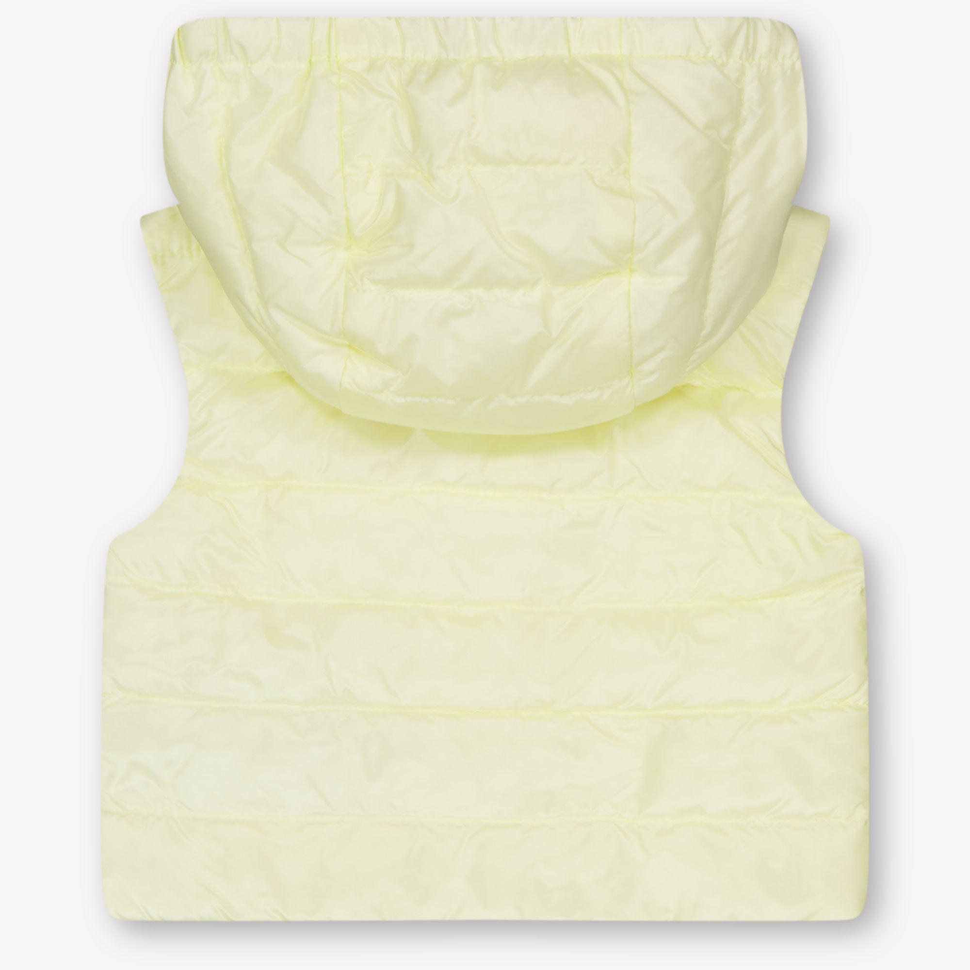 Moncler Lia Baby Girls Bodywarmer In Yellow