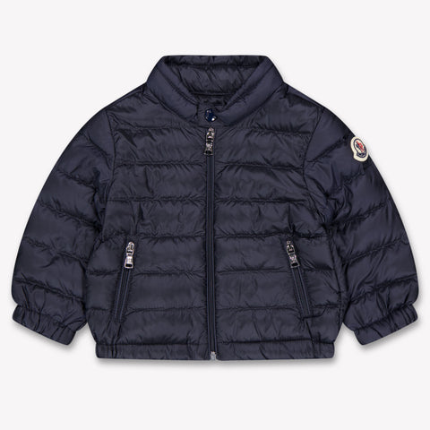 Moncler Acorus Baby Jongens Tussenjas In Navy