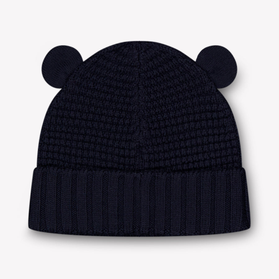 Moncler Baby Unisex Hat In Navy