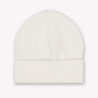 Moncler Baby Unisex Muts In Off White
