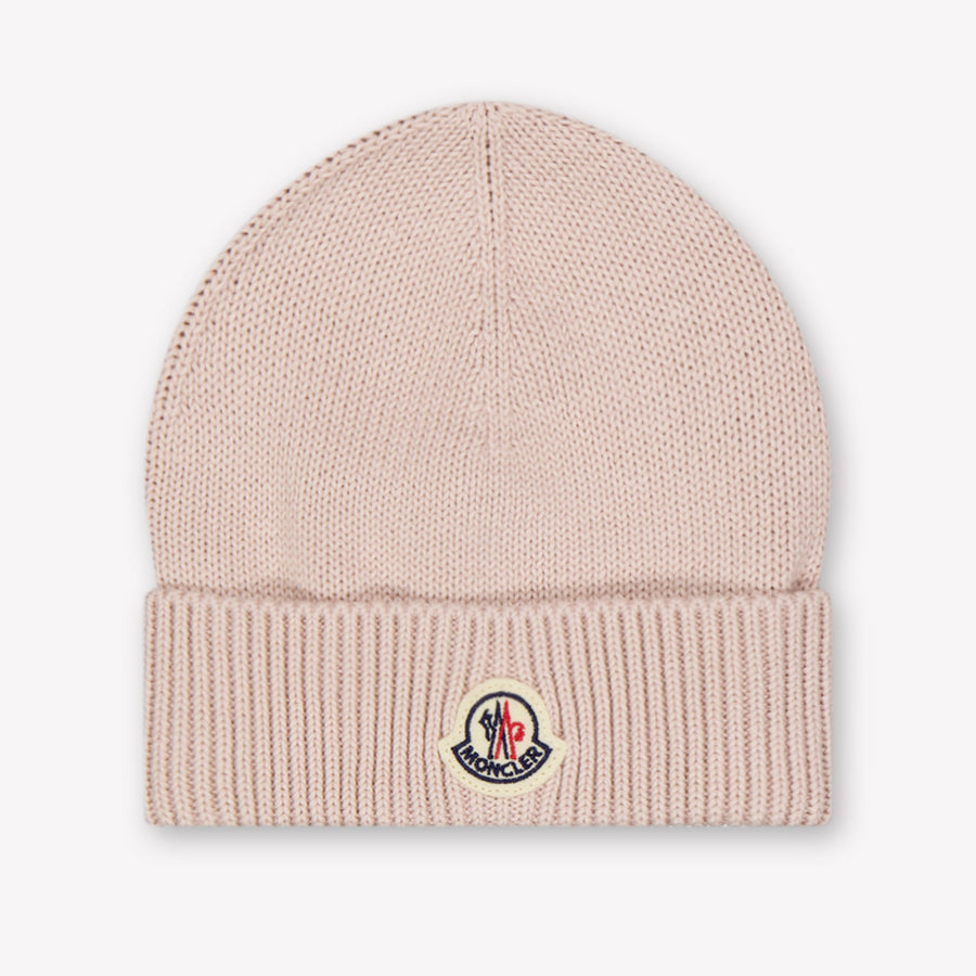 Moncler Baby Unisex Muts In Beige