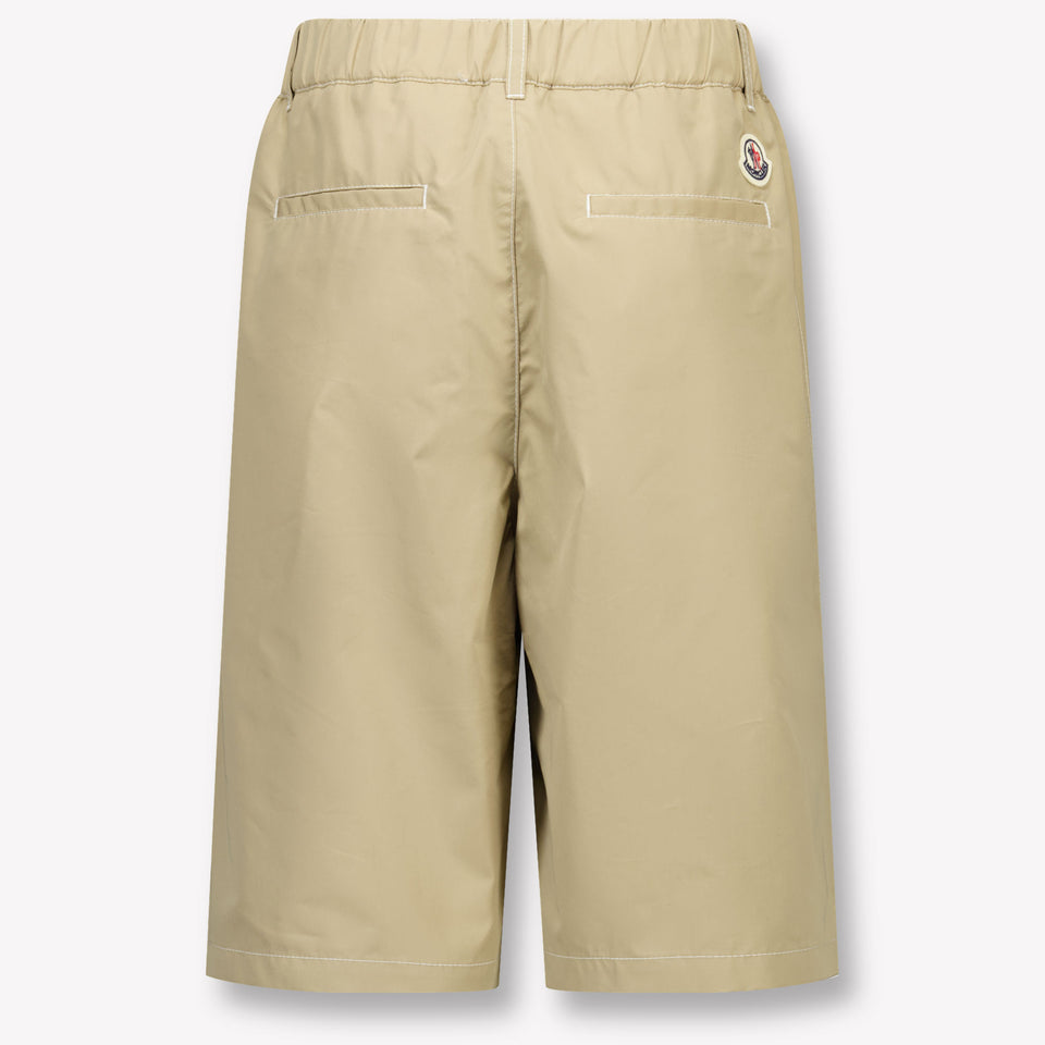 Moncler Kinder Jongens Shorts In Beige