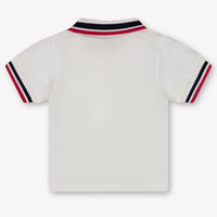 Moncler Baby Jongens Polo In Wit