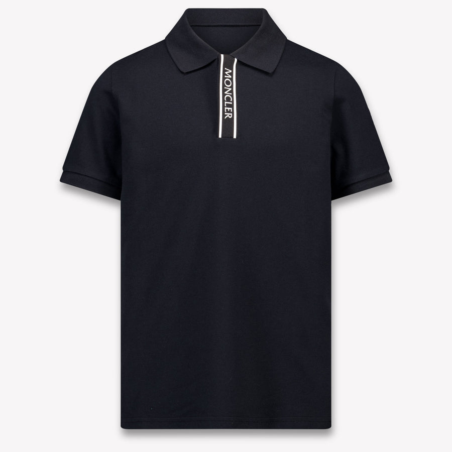 Moncler Kinder Jongens Polo In Zwart