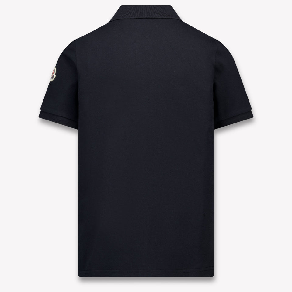 Moncler Kinder Jongens Polo In Zwart
