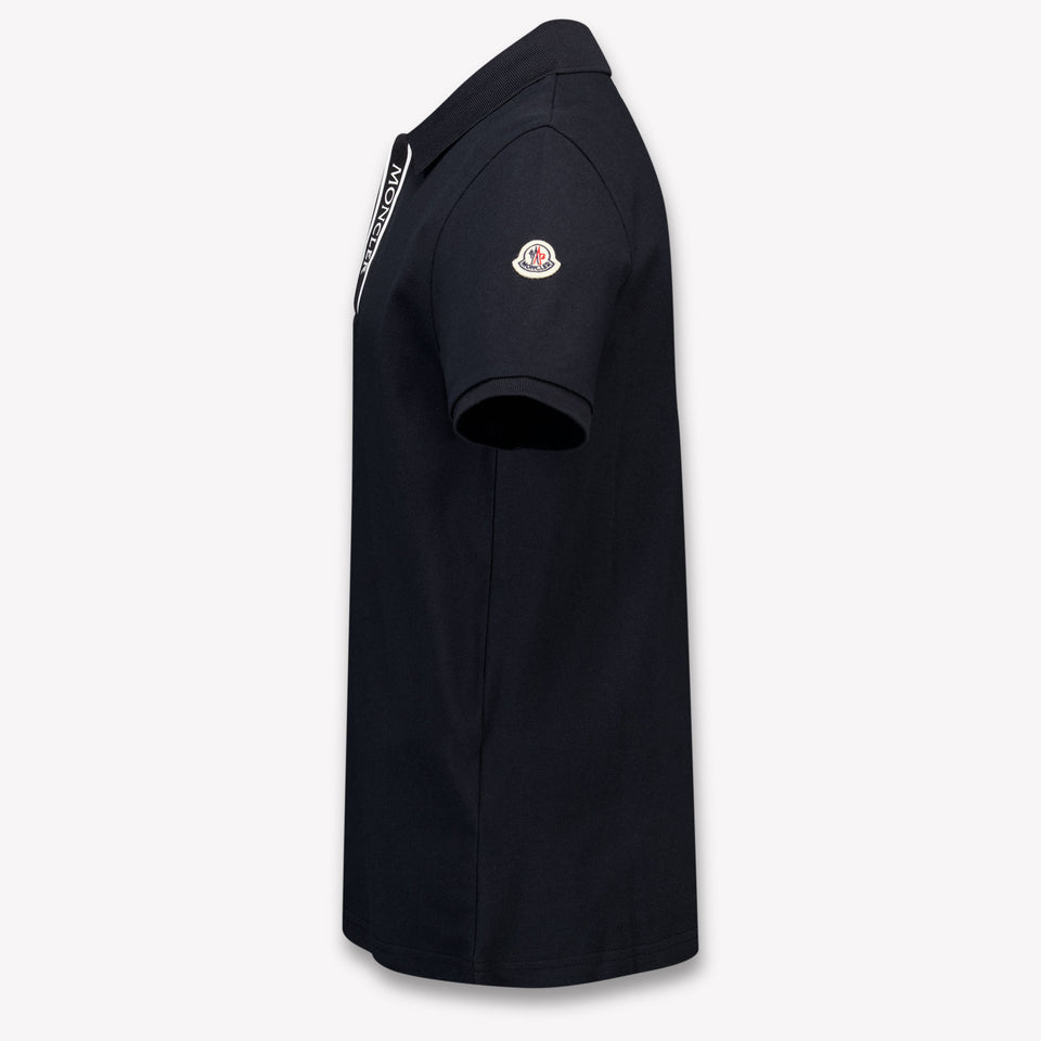 Moncler Kinder Jongens Polo In Zwart