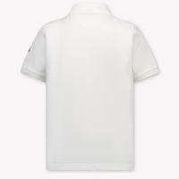 Moncler Kinder Jongens Polo In Wit