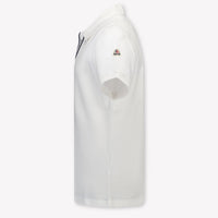 Moncler Kinder Jongens Polo In Wit