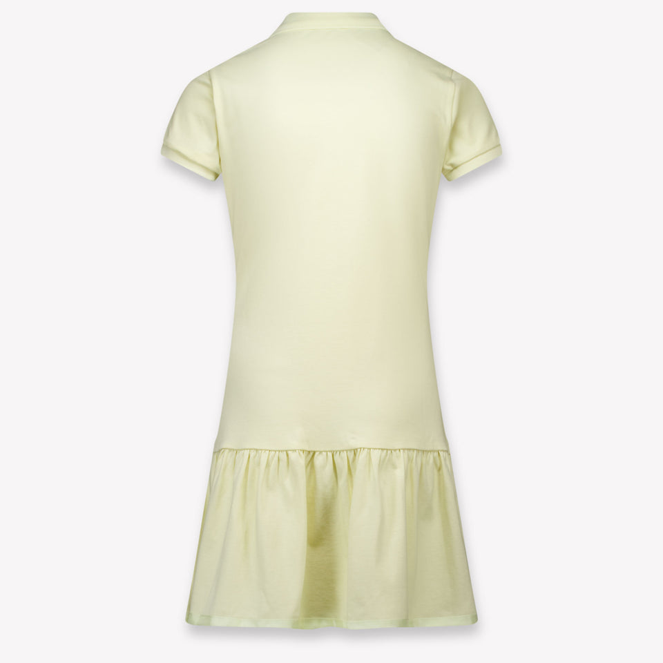 Moncler Kinder Meisjes Jurk In Geel