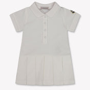 Moncler Baby Meisjes Jurk In Wit