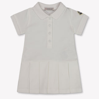 Moncler Baby Meisjes Jurk In Wit