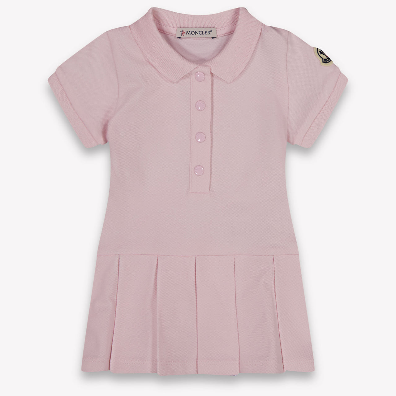 Moncler Baby Girls Dress In Light Pink