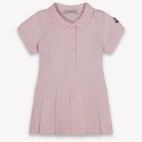 Moncler Baby Girls Dress In Light Pink