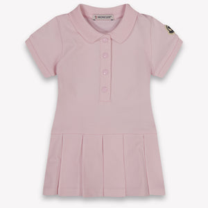 Moncler Baby Girls Dress In Light Pink