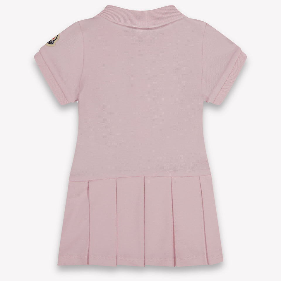 Moncler Baby Meisjes Jurk In Licht Roze