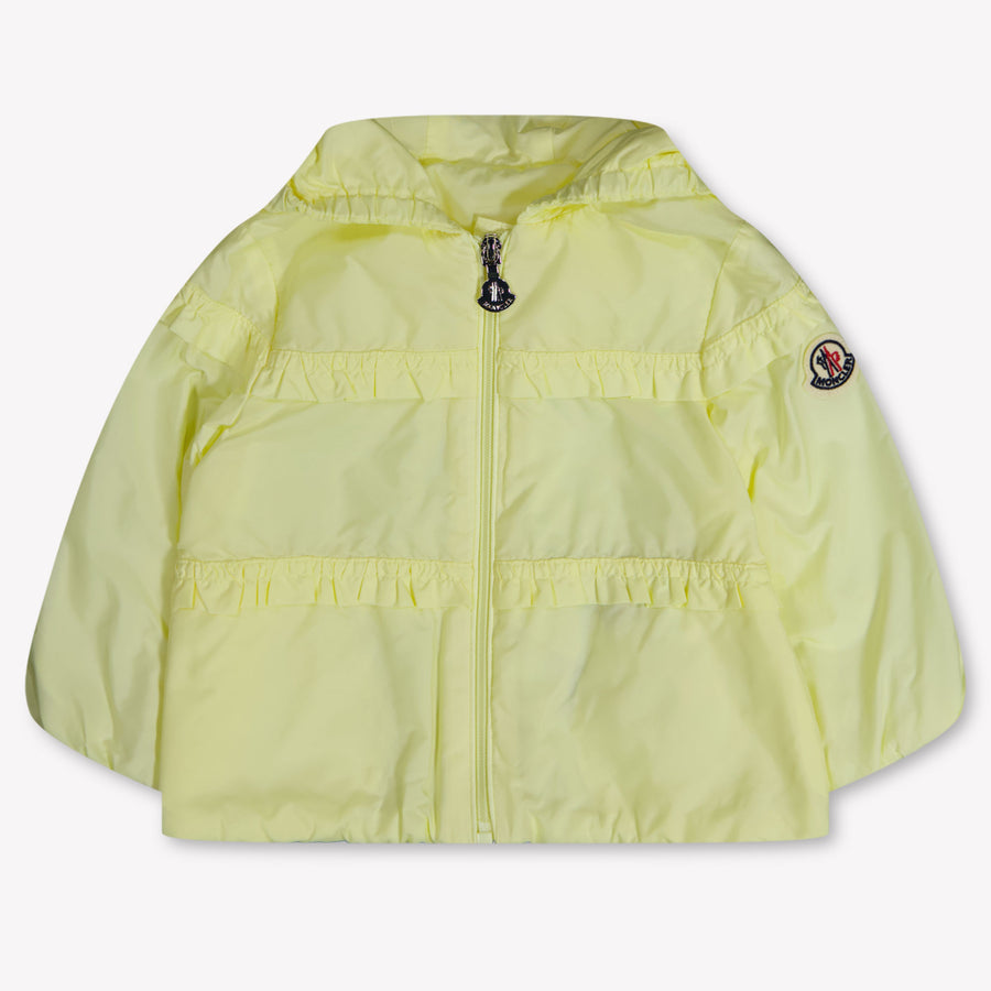 Moncler Hiti Baby Meisjes Zomerjas In Geel